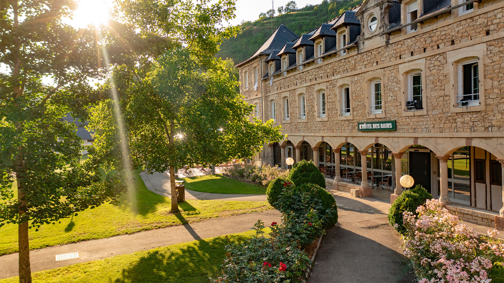 L'Hôtel des Bains, un hôtel convivial en Aveyron